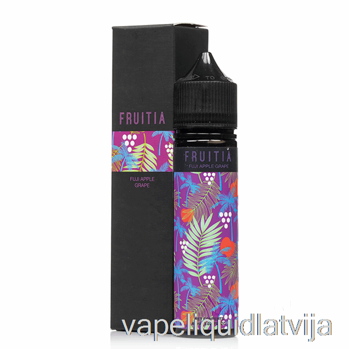 Fuji Apple Grape - Fruitia - 60ml 3mg Vape šķidrums